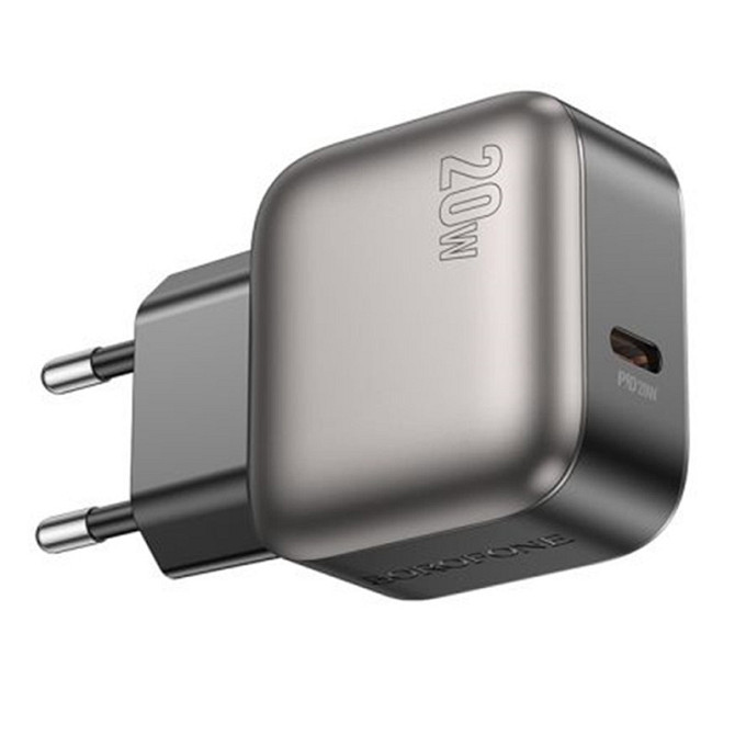 СЗУ Borofone BAS53A Absolute PD20W (1USB-C) + кабель Type-C to Type-C Херсон - изображение 2
