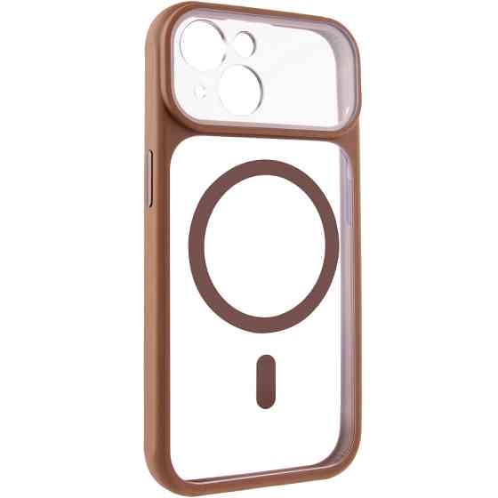 Чехол TPU+PC GETMAN Moon Clear with MagSafe для Apple iPhone 14 (6.1") Херсон