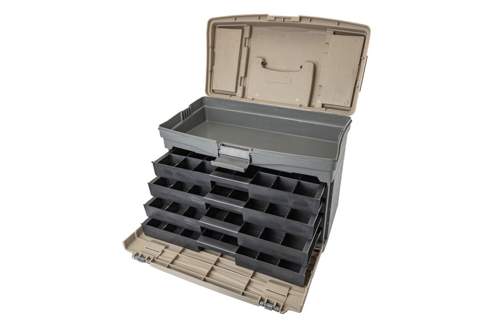 Органайзер MASTERTOOL с выдвижными лотками 4 шт 65 секций 17" 435х235х300 мм 79-2071 Харків - зображення 4