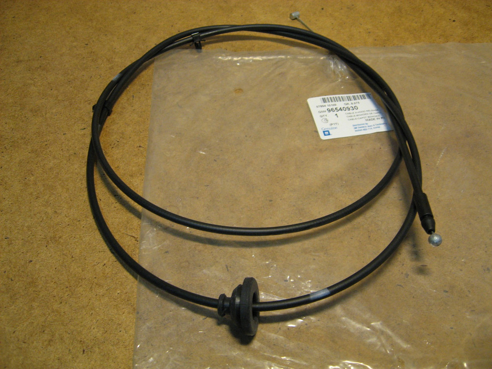 Трос замка открывания капота Aveo T200 Дніпро - зображення 1