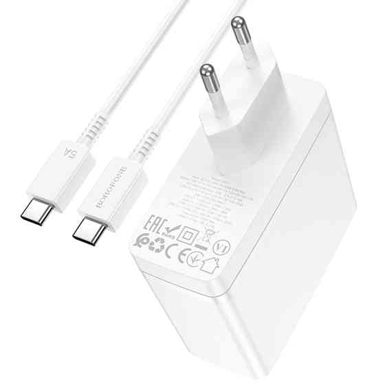 СЗУ Borofone BN11 Imperial PD100W+QC3.0 (1USB-A/2C) + кабель Type-C to Type-C Херсон