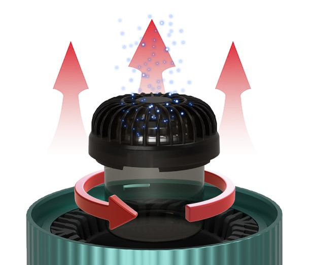 Фен IPARAH P-300G GREEN 1600 Вт зеленый Киев - изображение 7