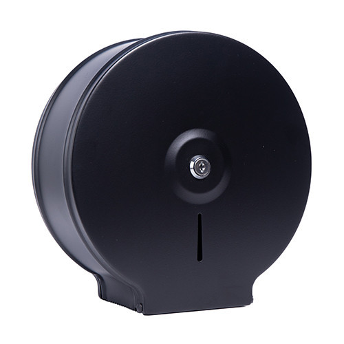 Держатель туалетной бумаги Джамбо, нер.сталь, черный Київ - зображення 1