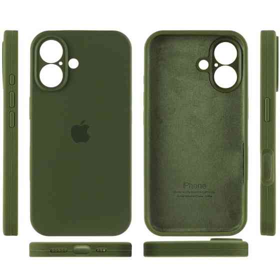 Чехол Silicone Case Full Camera Protective (AA) для Apple iPhone 16 Plus (6.7") Херсон