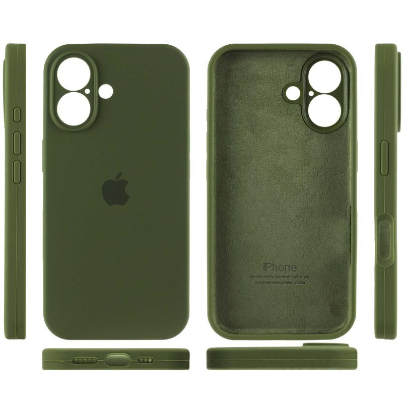 Чехол Silicone Case Full Camera Protective (AA) для Apple iPhone 16 Plus (6.7") Херсон - зображення 4