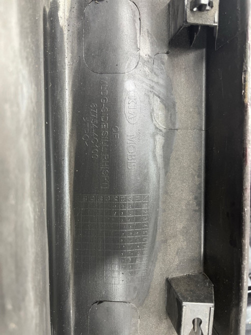 Накладка порога внешняя правая Kia Optima TF 2.4 БЕНЗИН G4KJ 2010 (б/у) Киев - изображение 8