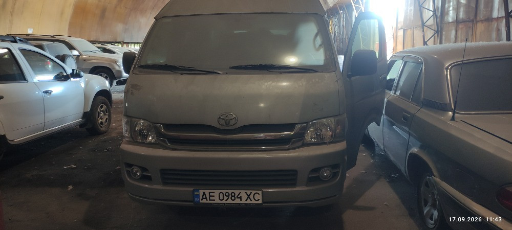 Продаж мікроавтобусу Toyota Hiace Кам'янське (Дніпродзержинськ) - зображення 6
