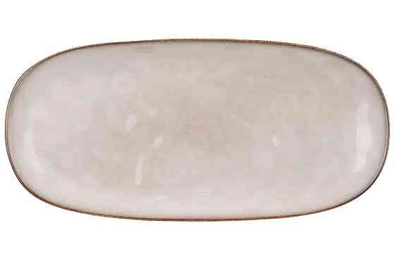 Блюдо овальне Bona Di Casual 344-217 31х15 см бежеве Київ