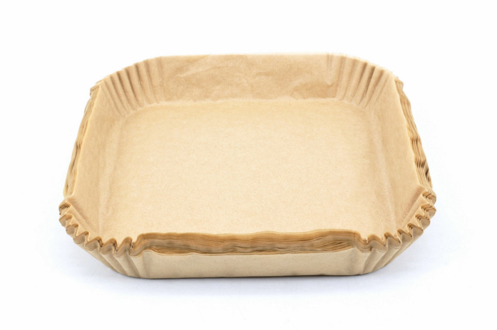 Бумага для аэрофритюрницы квадратная A-plus AP-0031 16х4.5 см бежевая Київ - зображення 1