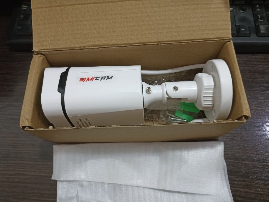 Зовнішня 2K 4МР POE IP камера SIMICAM 2.8, 3.6 mm. Київ - зображення 2