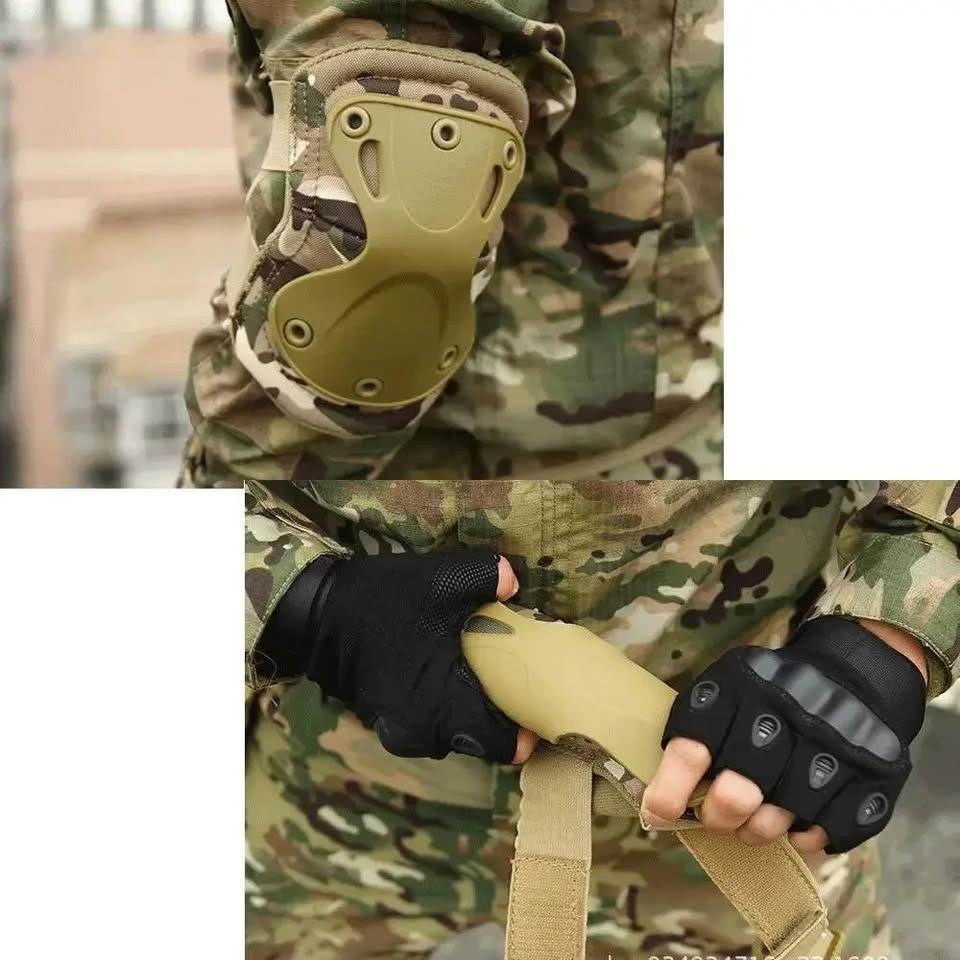 Налокітники та наколінники захисні Eagle KN-04 "Камуфляж" Одесса - изображение 5