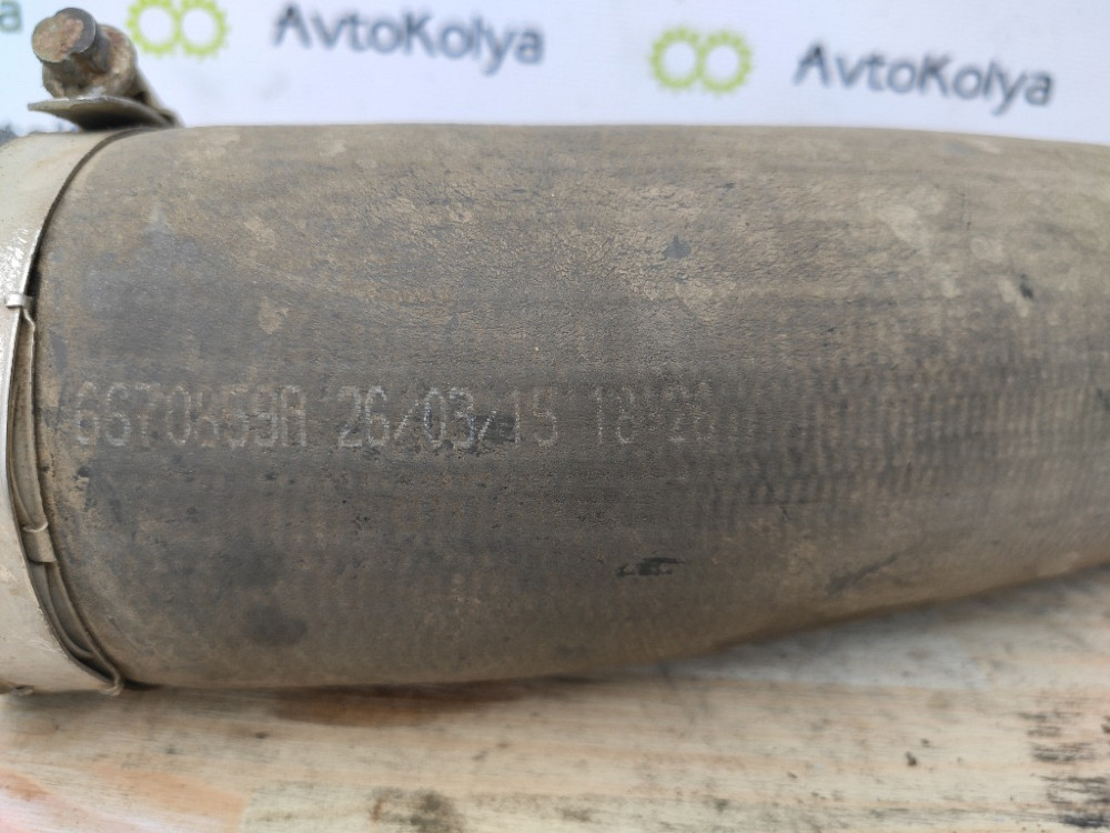 Патрубок интеркулера левый Opel Movano 2.3 dci 2010-2021 (6670859A) Ковель - изображение 2