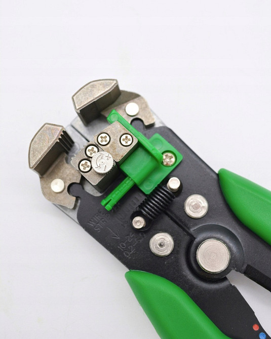 Клещи для обжимки клемм и снятия изоляции усиленные TOPTUL DKAA2226 Харків - зображення 4