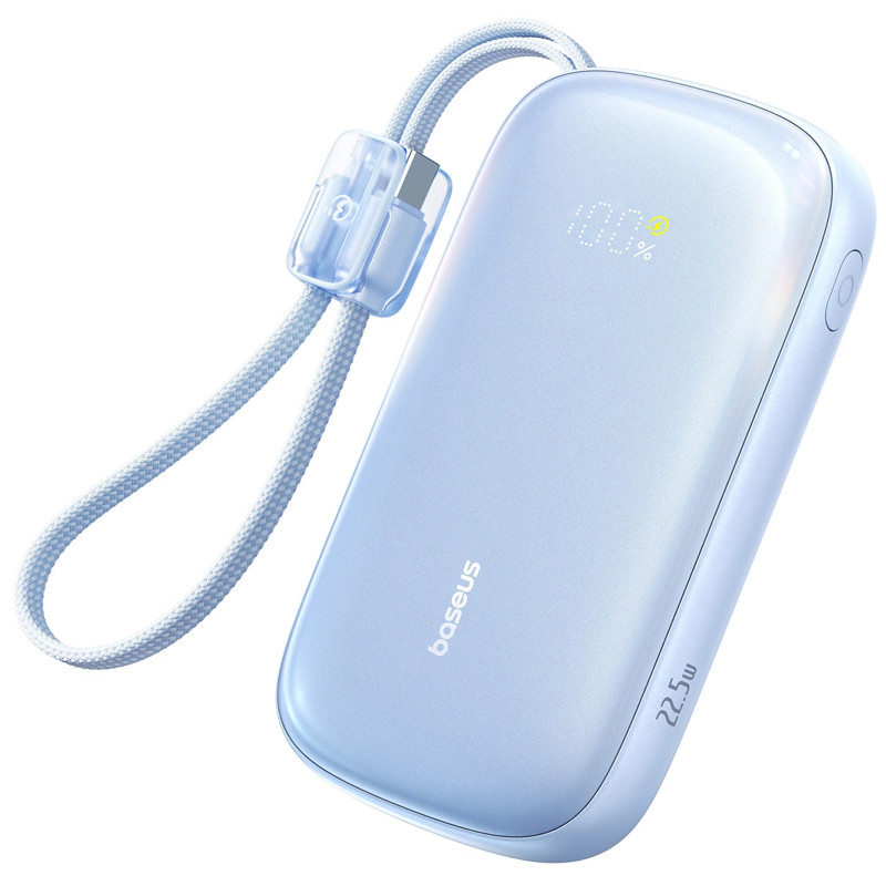 Портативное ЗУ Power Bank Baseus EnerFill FC21 Qpow 3 Ultra 22.5W with cable 20000 mAh (PPFLS) Херсон - изображение 1