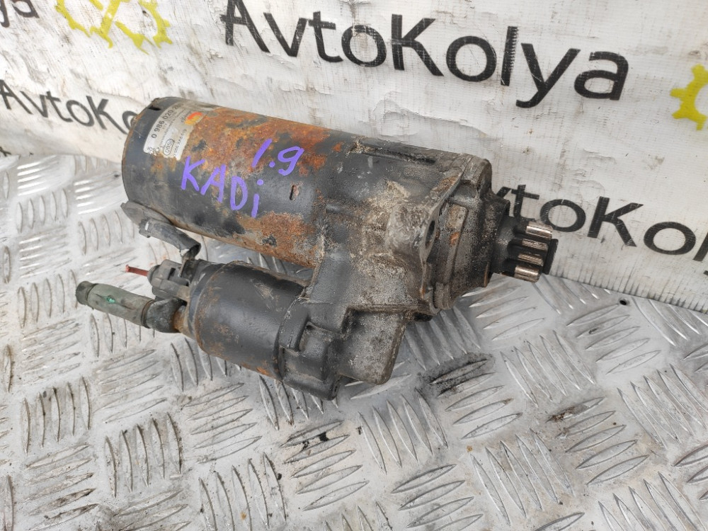 Стартер Volkswagen Caddy 1.9 tdi 2004-2010 (0986020280) Ковель - зображення 2