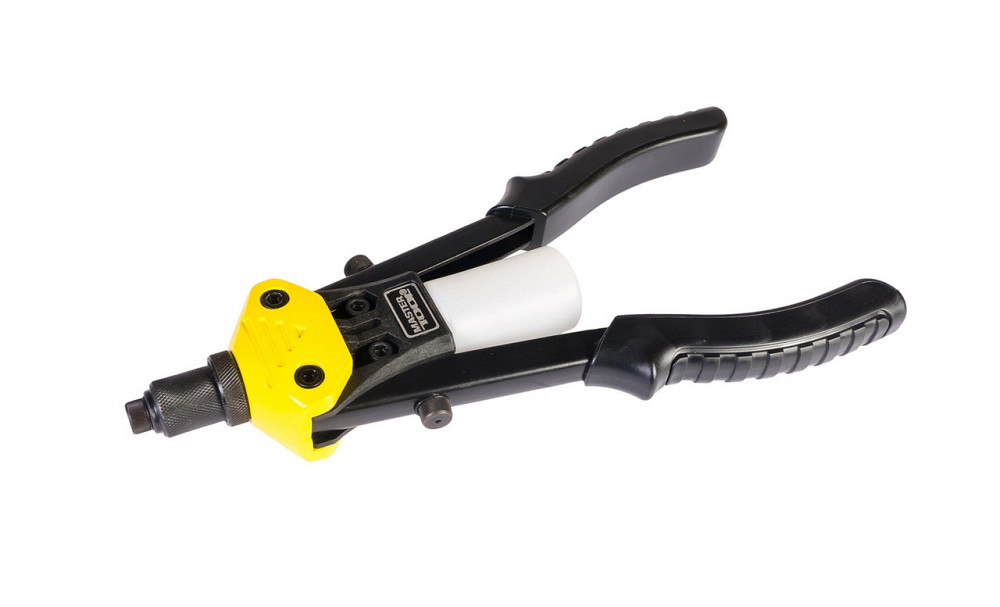 Пистолет для заклепок MASTERTOOL ПРОФИ двухручный 300 мм CrMo Ø 3.2/4.0/4.8 мм 21-0710 Харків - зображення 1