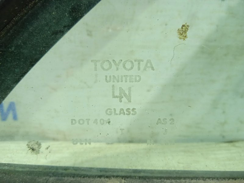 Стекло двери задней правой (форточка) Toyota Camry XV40 2006 (б/у) Київ - зображення 2