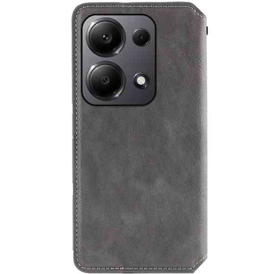 Кожаный чехол-книжка GETMAN Cubic (PU) для Xiaomi Poco X6 / Note 13 Pro 5G Херсон