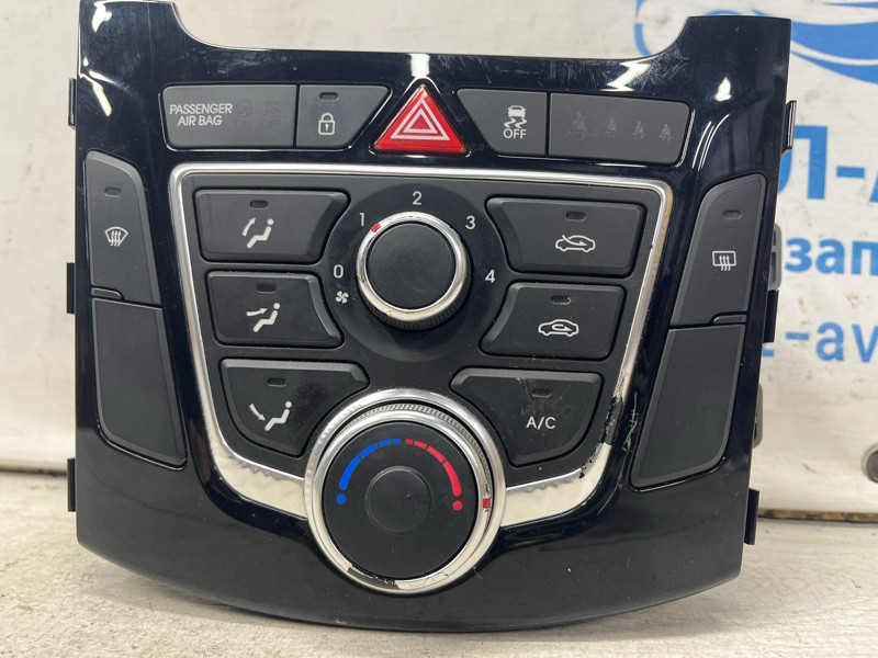Блок управления кондиционером Hyundai I30 GD 1.6 DIESEL D4FB 2011 (б/у) Киев - изображение 1
