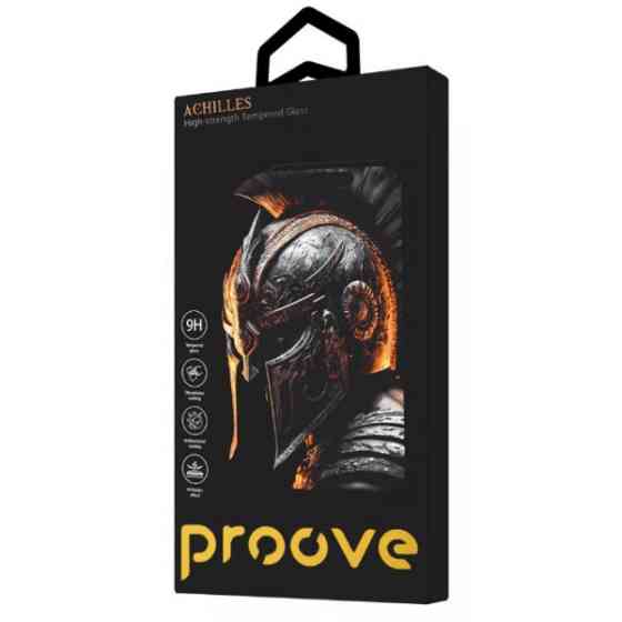 Захисне скло Proove Achilles для iPhone 16 Pro/17 Black (PGPAIP16P001) Харків