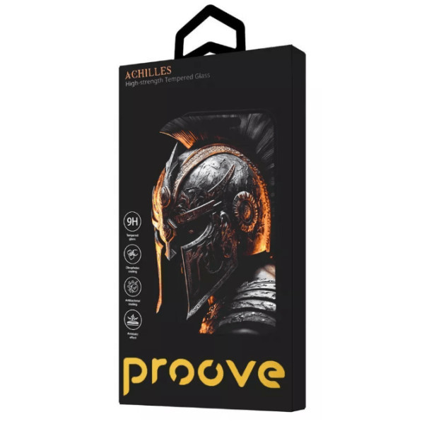 Захисне скло Proove Achilles для iPhone 16 Pro/17 Black (PGPAIP16P001) Харків - зображення 6