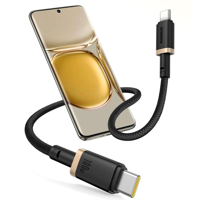 Дата кабель Baseus Dura Series Fast Charging Type-C to Type-C 100W (1m) (P10377803U01) Херсон - зображення 3