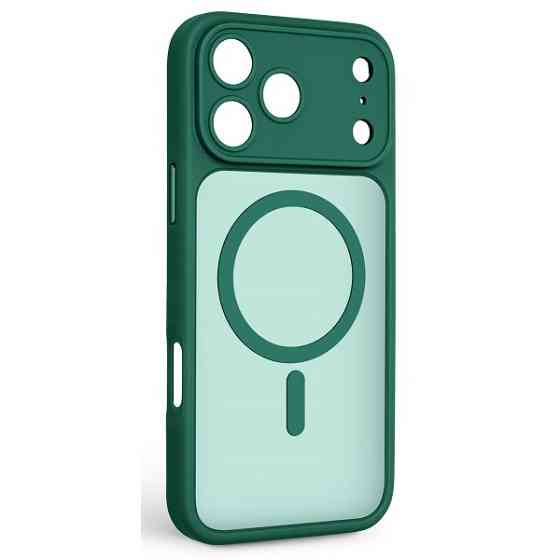 Чохол ArmorStandart Lush MagCase для Apple iPhone 17 Pro Max Dark Green (ARM87500) Харьков