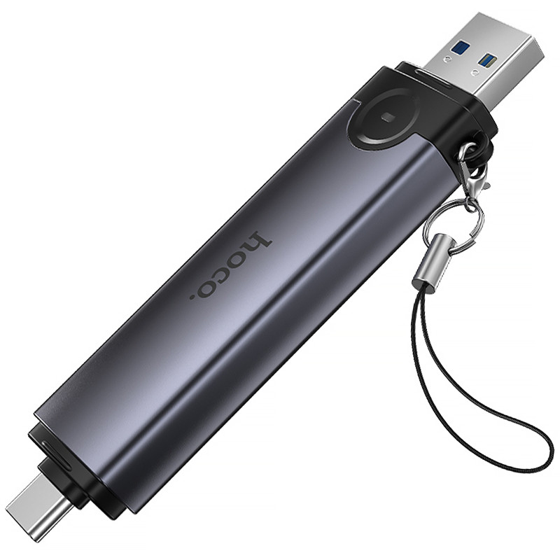 Картридер Hoco HB56 Victory 5in1 Type-C/USB2.0 to SD/TF3.0 + USB 2.0 Херсон - изображение 3