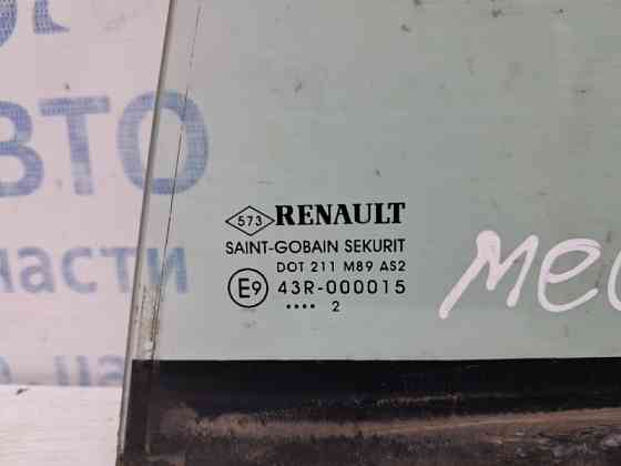 Стекло двери задней левой (форточка) Renault Megane 3 1.5 DIESEL K9K 2008 (б/у) Київ