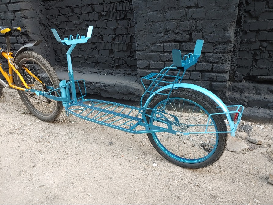 велосипедный прицеп "Кураж", модель 25 года Днепр - изображение 8