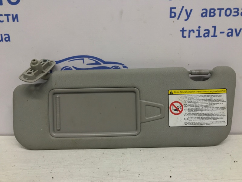 Козырек солнцезащитный левый Kia Sportage SL 1.7 DIESEL D4FD 2010 (б/у) Киев - изображение 1