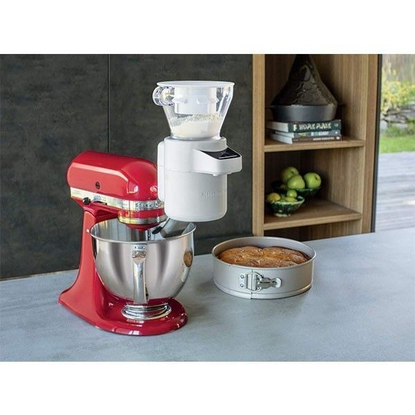 Насадка на миксер для взвешивания и просеивания KitchenAid 5KSMSFTA белая Киев - изображение 8