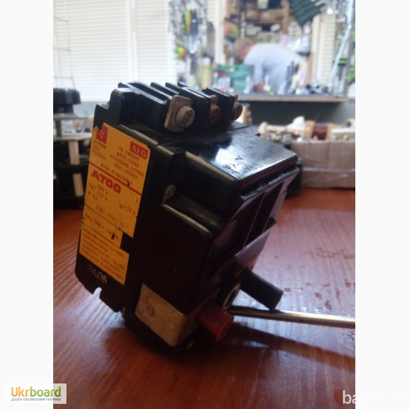 Автоматы АТ-00, 500в.пер. 32а. 220в. пост.12.8/19, 2а. БДС-6059735. Харків - зображення 6