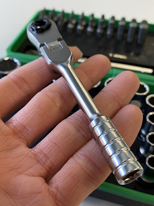 Набор бит и головок с трещоткой TOPTUL 1/4" 41ед. (12-гр.) GADW4502 Харьков - изображение 6