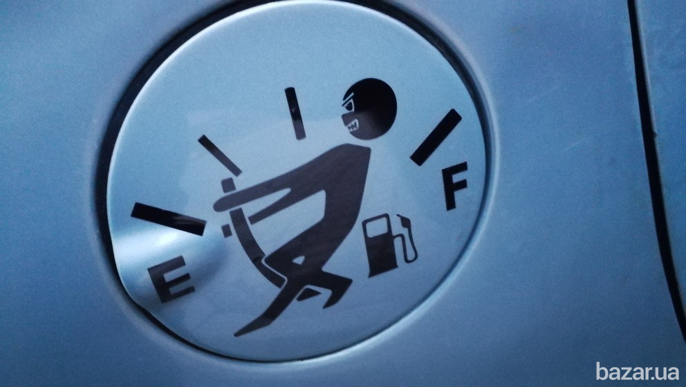 Наклейка на авто на крышку бака авто Черная Бориспіль - зображення 4