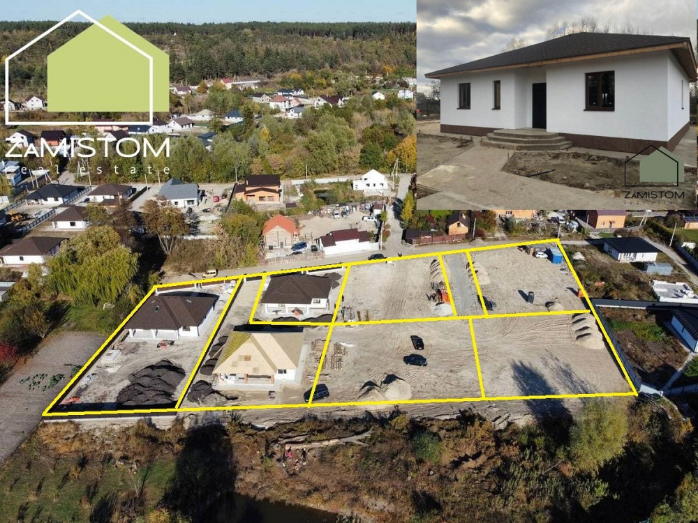 Одноповерховий котедж 137м2 в мальовничому місці із розвинутою інфраструктурою. Планування,- гарде Бориспіль - зображення 2