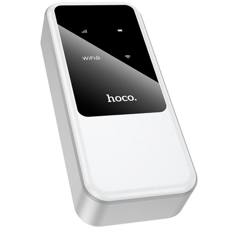 Портативный модем WiFi роутер Hoco HI42 150Mbps (SIM) 2000 mAh Херсон - изображение 4