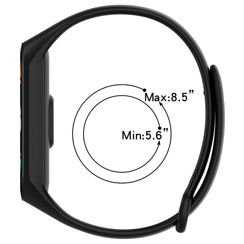 Силиконовый ремешок для Xiaomi Mi Band 7/6/5 Херсон - зображення 2