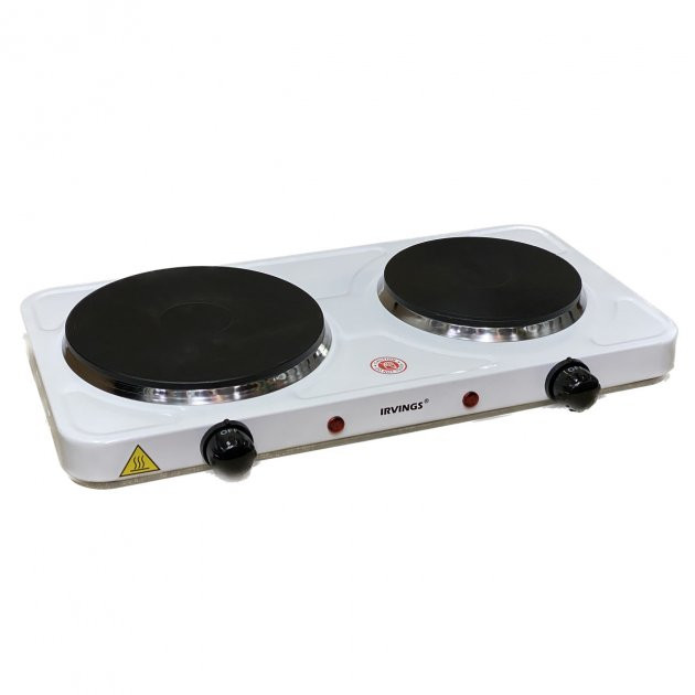 Плита электрическая настольная Irvings EleСtriС Double Hot Plate IHPDE02 3000 Вт Київ - зображення 1