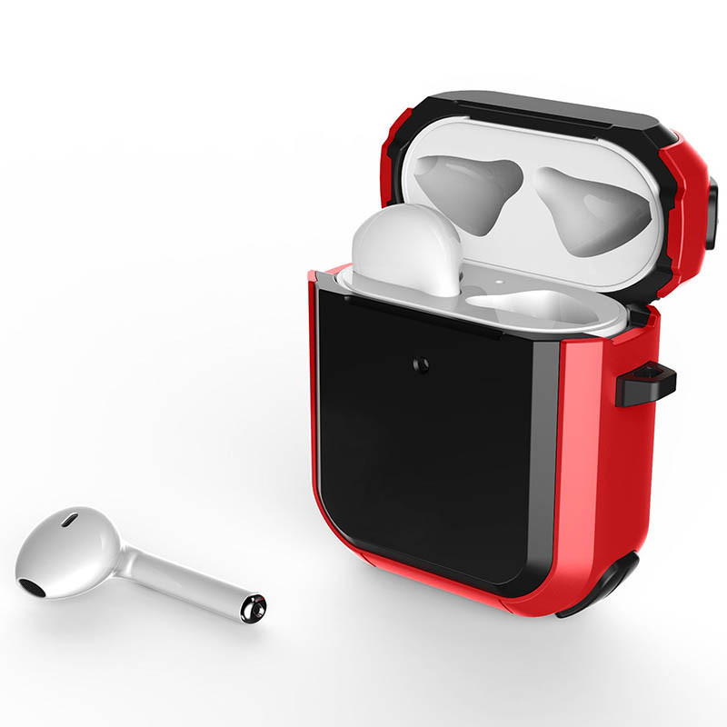 Футляр противоударный Black ed. для наушников Airpods 1/2 Херсон - зображення 2