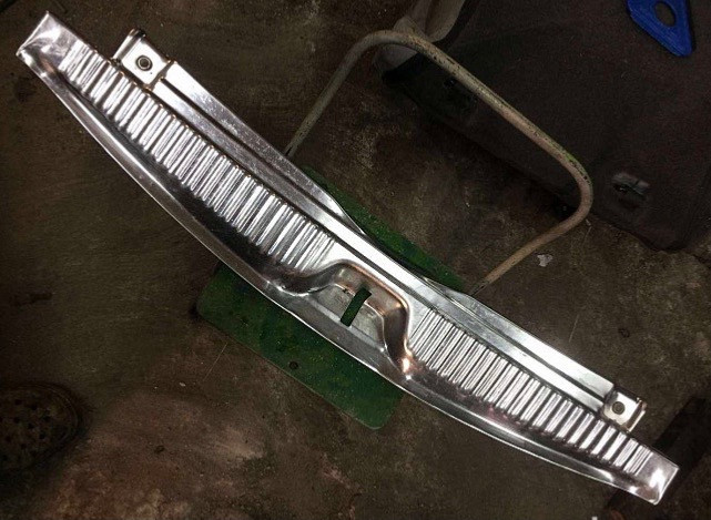Б/у накладка порога багажника Renault Laguna 2, 8200012186, 8200459819 Кропивницький - зображення 1