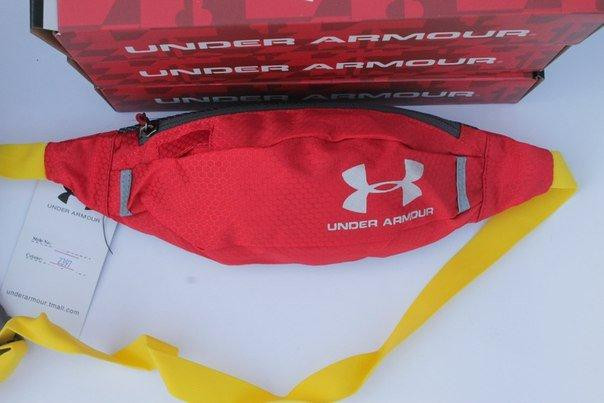 Поясная сумка Under Armour (красная) сумка на пояс Київ - зображення 7
