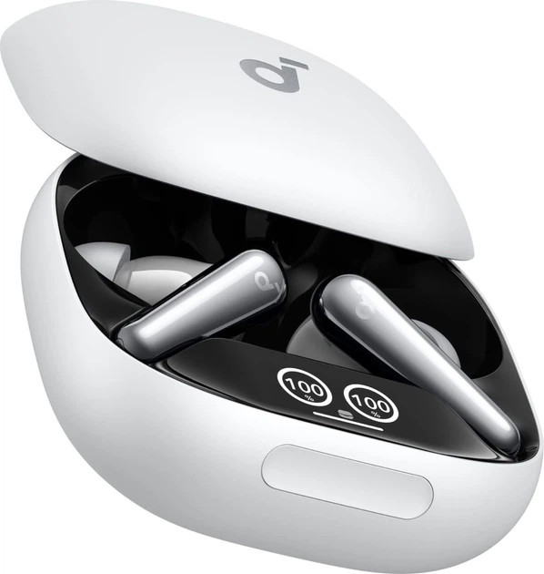 Наушники беспроводные TWS Anker SoundCore Liberty 4 Pro White белые Киев - изображение 5