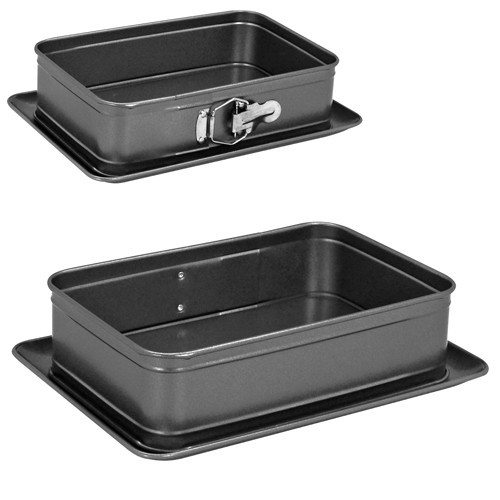 Форма роз'ємна для випікання Stenson Rectangle MH-4442 31.5х22.5х8 см Київ - зображення 1