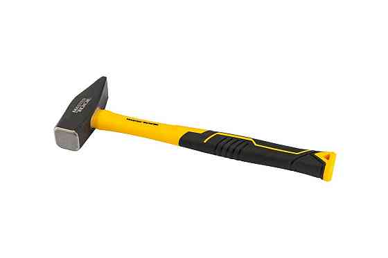 Молоток слесарный MASTERTOOL 1000 г HRC 50 рукоятка фиберглассовая 320 мм 02-0910 Харьков