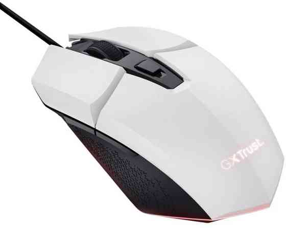 Мышь компьютерная проводная Trust GXT 109 Felox RGB White 25066_TRUST белая Киев