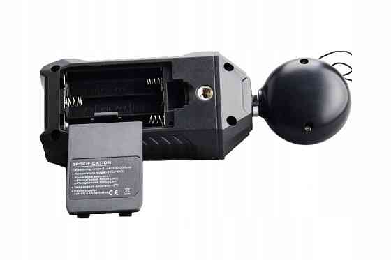 Измеритель уровня освещенности (люксметр) + термометр WINTACT WT9066 Харьков