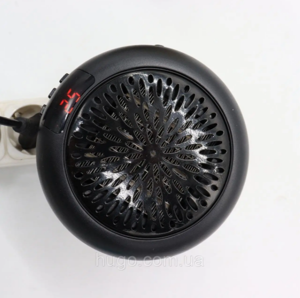 Обігрівач у розетку 900W з терморегулятором і таймером, Warm air blower / Портативний міні обігрівач Одесса - изображение 10