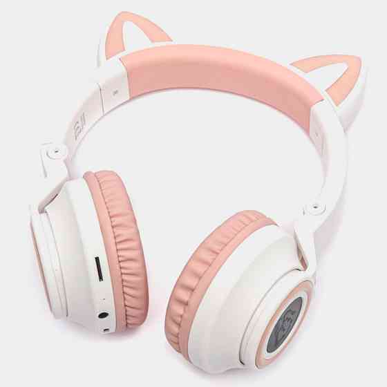 Уценка Накладные беспроводные наушники Borofone BO18 Cat ear Херсон