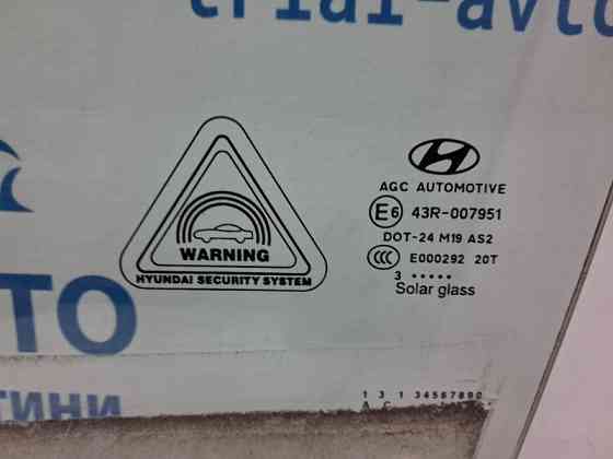 Стекло двери переднее левое Hyundai IX35 LM 1.7 DIESEL D4FD 2009 (б/у) Киев